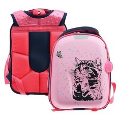 Рюкзак каркасный Probag, 38 х 30 х 17 см, "Котик" Calligrata