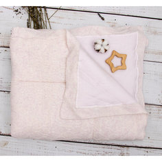 Одеяло - плед для новорожденного цвет розовый ОСЬМИНОЖКА