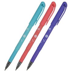 Ручка гелевая неавтоматическая DelWriteПончики стир,0.5мм, син, асс 20-0270 Bruno Visconti