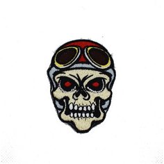 Шеврон, нашивка, патч, на липучке, череп, с черепом #4. Размер 70x50 мм. Мега Принт