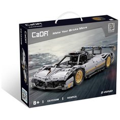 Конструктор CADA спорткар Pagani Z-Wind, масштаб 1:12, 959 деталей - C61030W