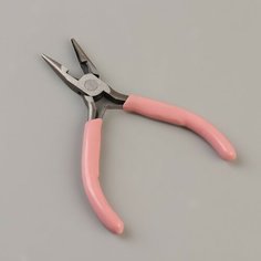 Арт Узор Плоскогубцы для рукоделия, 12 × 6,5 см, цвет розовый