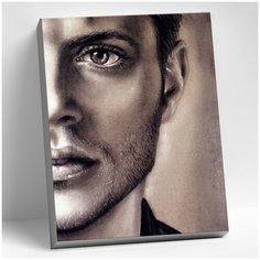 Картина по номерам (40х50) Дженсен Эклс (12 цветов) HR0240 Molly