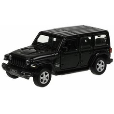 Машинка металлическая ТехноПарк Jeep Wrangler Sahara 12см черный SAHARA5D-12-BK