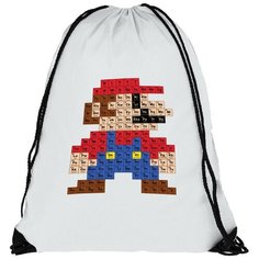 Мешок для сменной обуви пиксель арт - 6875 Brut Boxers