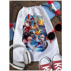 Мешок для сменной обуви Игры Genshin impact - 23038 Brut Boxers