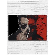 Картина по номерам на холсте сериал пацаны - 11301 Г 60x40