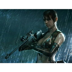 Плакат, постер на бумаге Metal Gear/игровые/игра/компьютерные герои персонажи. Размер 60 на 84 см