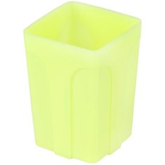 Подставка-стакан д/канцелярских мелочей Attache NEON желтый 1639016 4С139
