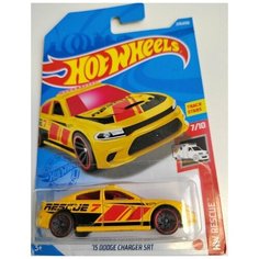 Машинка детская Hot Wheels коллекционная 15 DOODGE CHARGER SRT жёлтый