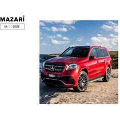 Алмазная Мозаика 21*25см (С мольбертом, картон, частичная выкладка, стразы-камни) Джип (п/упаковка с европодвесом) М-11859 (2079) Mazari