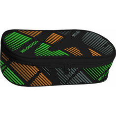 Пенал овальный SKJB-UTJ-301N Seventeen, размер 22 х 10 х 5,5 см, для мальчиков.