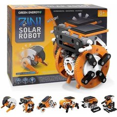 Электронный робот конструктор игрушка на солнечной батарее 7 в 1 Solar Robot Нет бренда