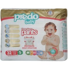 Подгузники-трусики Baby №5 (11-25 кг), 32 шт Нет бренда