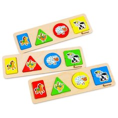 Деревянный сортер "Домашние животные" Alatoys