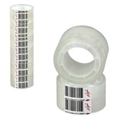 Клейкая лента (скотч) канцелярская Луч (24мм x 20м, прозрачная) (18С 1220-08), 6 уп.