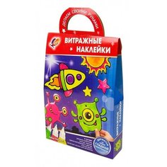 Набор для росписи Луч Витражные наклейки, Космос (31С 2010-08)