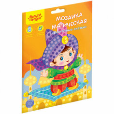 Мозаика магическая на самоклеящейся основе из мягкого пластика EVA Мульти-Пульти "Восточные сказки" 16,7*20,5см европодвес 1 шт нет бренда