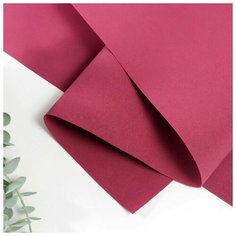 Фоамиран иранский 0,8-1 мм (бордовый/136) микс 60х70 см Noname