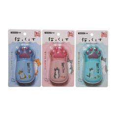 Корректор-лента 6м*5мм в блистере микс Лапка Мастер