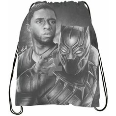 Мешок для обуви Чёрная пантера - Black Panther № 8 Bugrikshop