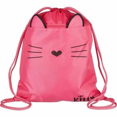 Мешок для обуви №1School Kitty, МО-26-2, 360x470 мм, карман Комус