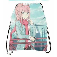 Сумка-мешок для обуви Любимый во Франксе, Darling in the Franxx №2 Migom