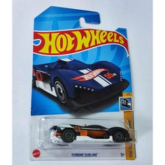 Hot Wheels Машинка базовой коллекции TURBINE SUBLIME синяя C4982/HKH77
