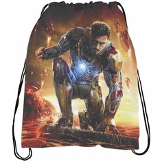 Мешок для обуви Железный человек - Iron Man № 2 Bugrikshop