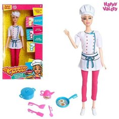 Кукла-модель Профессия мечты. Классный кондитер шарнирная, с аксессуарами Нет бренда