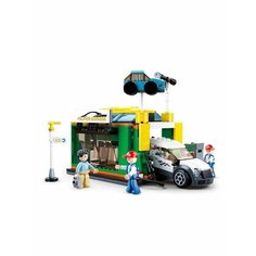 Конструктор XB 58006 - Конвейерная автомойка Gulliver