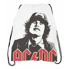 Сумка-мешок для обуви AC/DC, Эй-си/ди-си №3 Migom