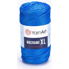 Пряжа YarnArt Macrame XL яркий синий (139), 100%полиэстер, 130м, 250г, 2шт