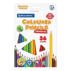Карандаши Unitype цветные BRAUBERG PREMIUM - (4 шт)