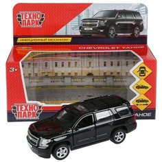 Модель TAHOE-BK CHEVROLET TAHOE черный Технопарк в коробке