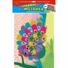 Набор для творчества Мозаика самоклеющая А3 Волшебный павлин С1573-95 Нет бренда