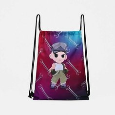 Мешок для обуви на шнурке, цвет разноцветный Нет бренда