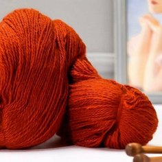 Пряжа 100% акрил 820-850м/250-280гр (38 Кр. Терракот) Нет бренда