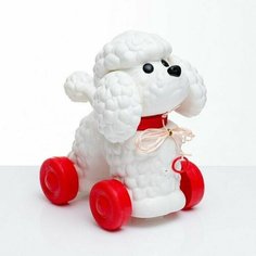 Каталка "Пудель" 26 х 15 х 27 см Нет бренда