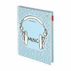 Ежедневник Альт недатированный А6 (111 х 147 мм) в линейку "SOUNDMANIA"