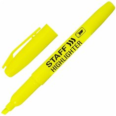 Текстовыделитель STAFF "Manager" HL-238, желтый, линия 1-3 мм, 151238