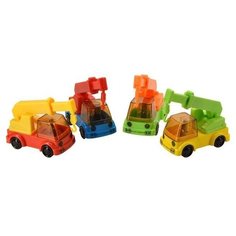 Точилка 1 отверстие с контейнером Funshart "Подъемный кран ", микс Bruno Visconti