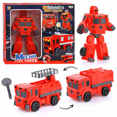 Робот-Машина "Mecha. Пожарная машина" в коробке КНР