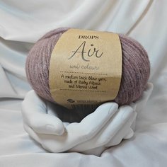 Пряжа Drops Air (Дропс Эйр), Альпака, 150м 50гр, цвет 29 - розовый