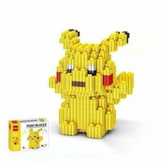 Конструктор из мини блоков 3d пикачу Homestic