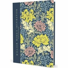 Ежедневник контэнт William Morris Inspiration. Желтые и розовые цветы