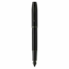 Ручка перьевая Parker IM Achromatic F317, F, Matt Black, в подарочной коробке
