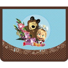 Папка д/тетр. А5 1отд."Маша и медведь"на мол. Росмэн