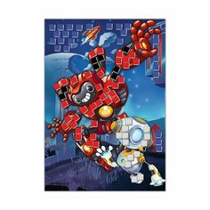 Набор для творчества. Мягкая мозаика А5 «Роботы» Россия