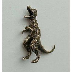 Раптор / Raptor, монстр, ящер, динозавр. Годзилла. Фигурка металлическая 65 мм для настольных игр или декора. ДнД / Dungeons & Dragons Нет бренда